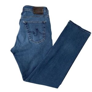 AG Adriano Goldschmied Everett Slim Straight Jeans Blue 31x30 Casual Everyday